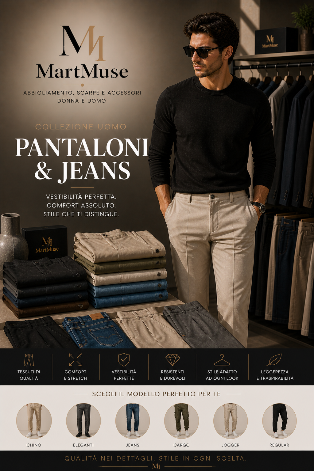 Pantaloni & Jeans Uomo