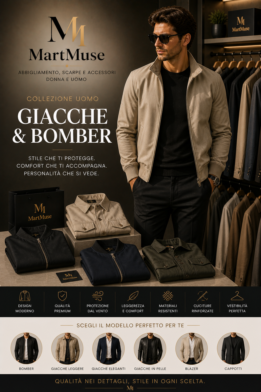 Giacche & Bomber Uomo