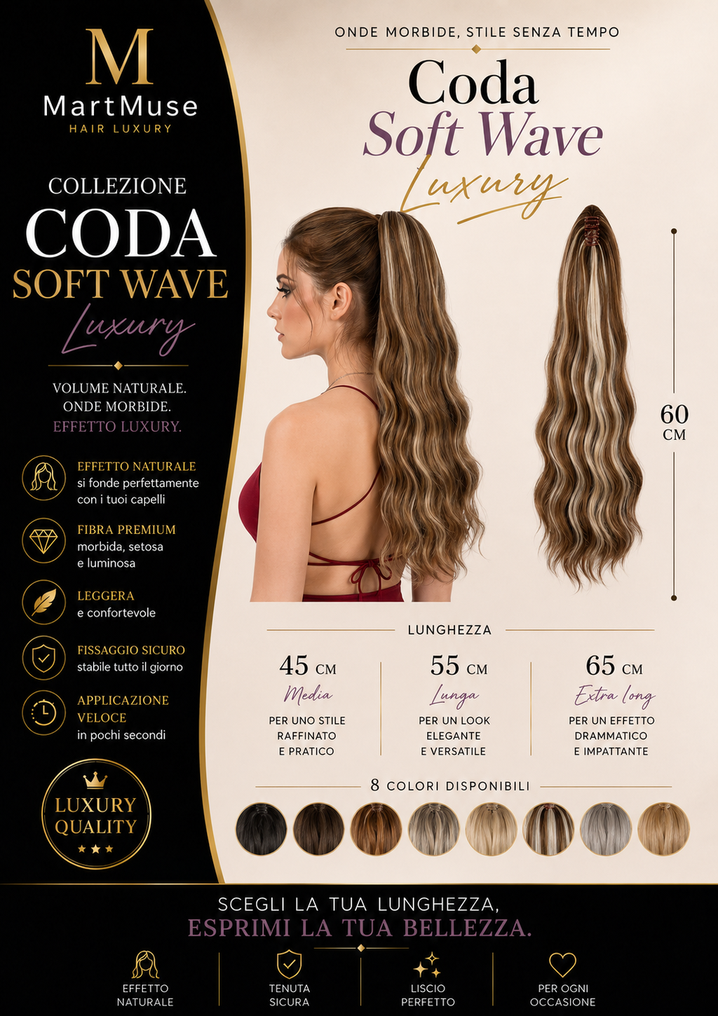 Coda  Soft Wave Luxury 60 cm