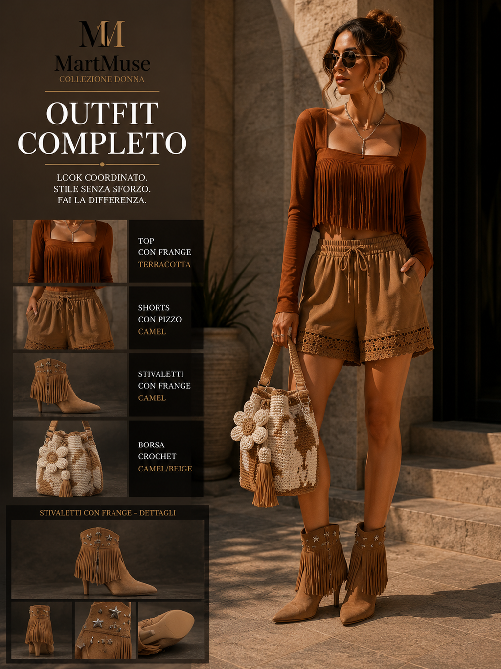 Outfit Retro 4 Pezzi
